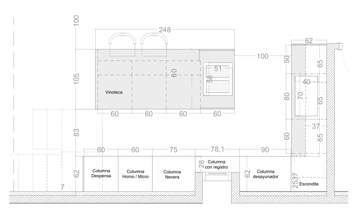 Mobiliario a medida — dossier Atelier